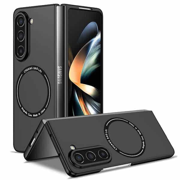 For Samsung Galaxy Z Fold 5 Magsafe Magnetic Wireless Charging Shockproof Case Cover For Samsung Galaxy Z Fold 5 Magsafe Magnetic Wireless Charging Shockproof Case Cover